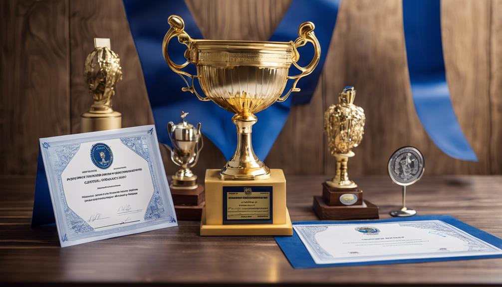 importance of certification awards