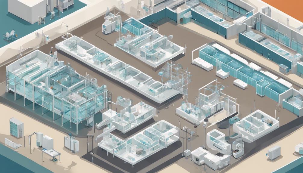size of facility layout