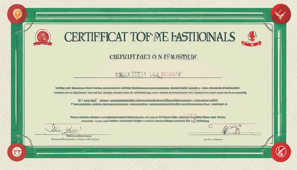 standard and filtration certification